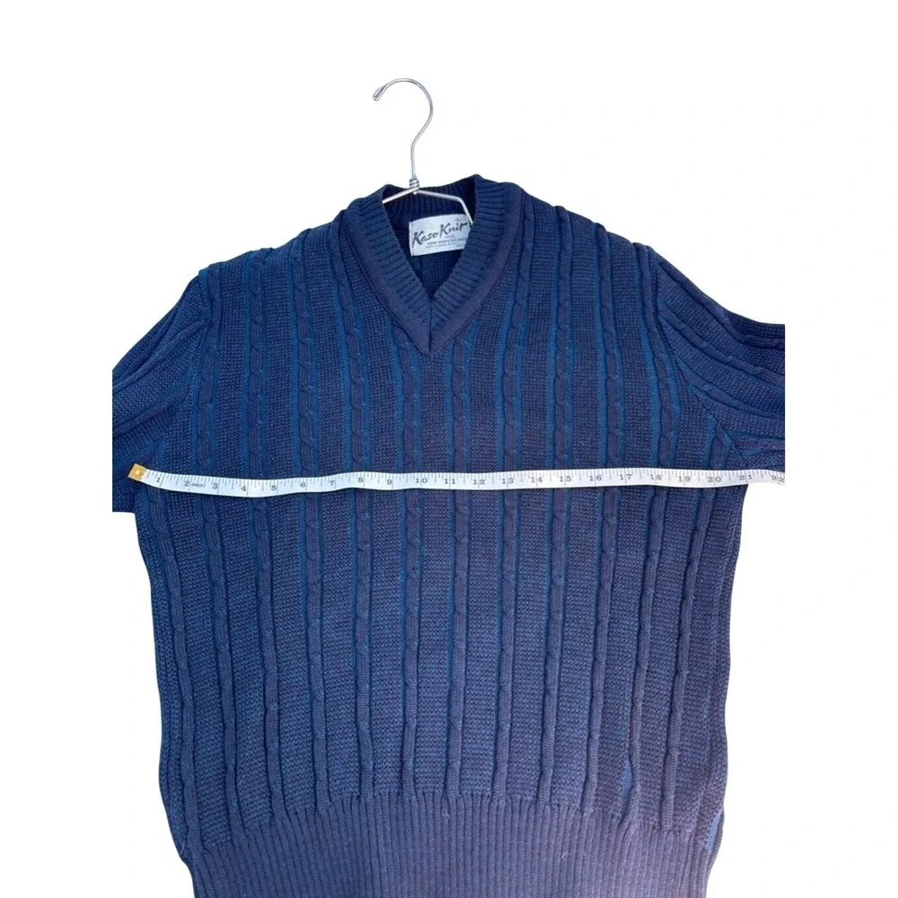 Grandpa Core Vintage Worsted Wool‎ Sweater size large